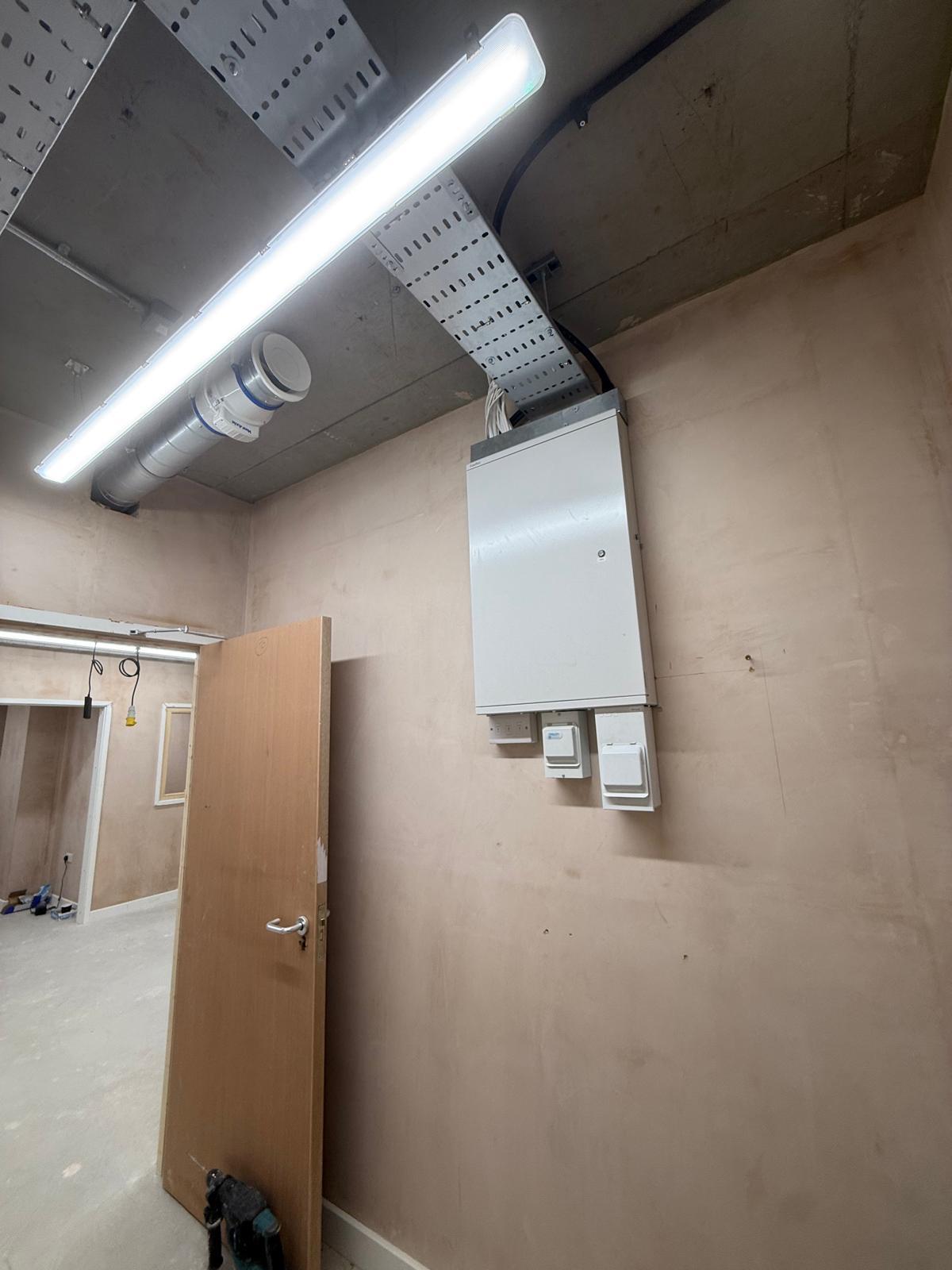Commercial electrical distribution equipment and containment